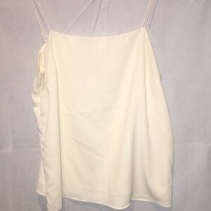 H&M spaghetti strap Top | cream | size 6